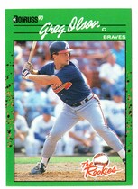 1990 Donruss Rookies #46 Greg Olson