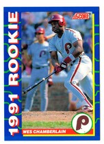 1991 Score Rookies #14 Wes Chamberlain