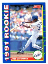 1991 Score Rookies #26 Jose Offerman