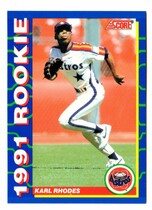 1991 Score Rookies #32 Karl Rhodes