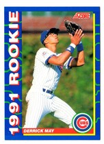1991 Score Rookies #36 Derrick May
