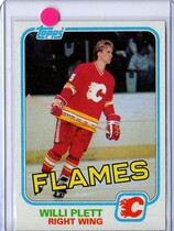 1981 Topps Base Set #26 Willi Plett