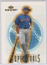2001 Upper Deck MVP Super Tools #ST3 Alex Rodriguez