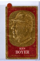 1965 Topps Embossed Inserts #47 Ken Boyer