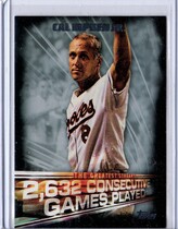 2016 Topps The Greatest Streaks #GS-01 Cal Ripken Jr.