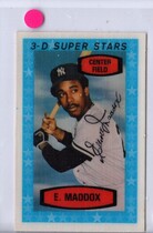 1975 Kelloggs Base Set #9 Elliott Maddox