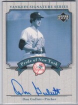 2003 Upper Deck Yankees Signature Pride of New York Autos #PN-DG Don Gullett