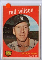 1959 Topps Base Set #24 Red Wilson