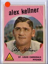 1959 Topps Base Set #101 Alex Kellner