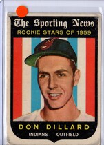 1959 Topps Base Set #123 Don Dillard