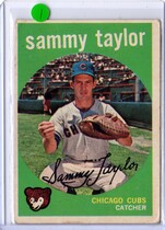 1959 Topps Base Set #193 Sammy Taylor