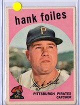 1959 Topps Base Set #294 Hank Foiles