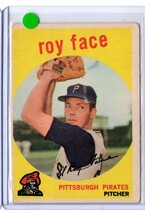 1959 Topps Base Set #339 Roy Face