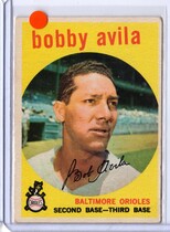1959 Topps Base Set #363 Bobby Avila