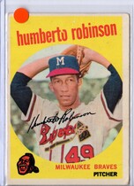 1959 Topps Base Set #366 Humberto Robinson