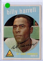 1959 Topps Base Set #433 Billy Harrell