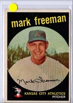 1959 Topps Base Set #532 Mark Freeman