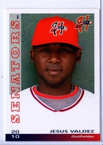 2010 Grandstand Harrisburg Senators #NNO Jesus Valdez