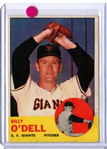 1963 Topps Base Set #235 Billy O'Dell