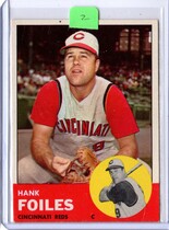 1963 Topps Base Set #326 Hank Foiles