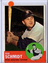1963 Topps Base Set #94 Bob Schmidt