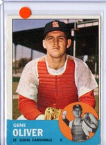 1963 Topps Base Set #172 Gene Oliver