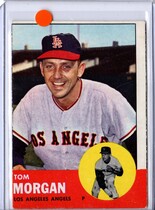 1963 Topps Base Set #421 Tom Morgan