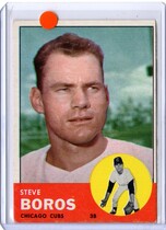 1963 Topps Base Set #532 Steve Boros