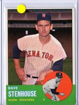 1963 Topps Base Set #263 Dave Stenhouse