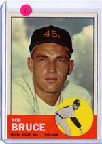 1963 Topps Base Set #24 Bob Bruce