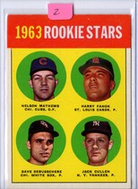 1963 Topps Base Set #54 1963 Rookie Stars