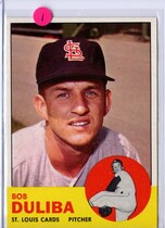 1963 Topps Base Set #97 Bob Duliba