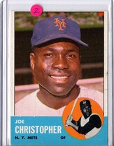 1963 Topps Base Set #217 Joe Christopher