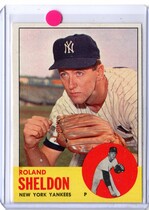 1963 Topps Base Set #507 Rollie Sheldon