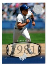 2004 Upper Deck Legends TT #207 Steve Sax