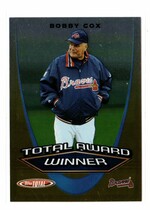 2005 Topps Total Award Winners #AW28 Bobby Cox