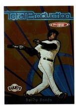 2005 Topps Total Production #BB Barry Bonds