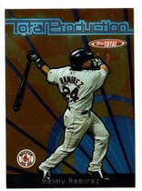 2005 Topps Total Production #MR Manny Ramirez