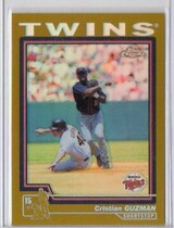 2004 Topps Chrome Gold Refractors #202 Cristian Guzman
