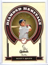 2004 Playoff Prestige Diamond Heritage #DH-15 Scott Rolen