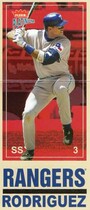 2004 Fleer Platinum Big Signs #13BS Alex Rodriguez