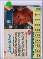 1962 Post Base Set #15 Jake Wood