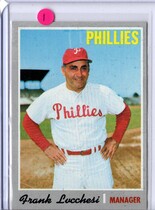 1970 Topps Base Set #662 Frank Lucchesi
