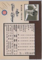 2004 Fleer Classic Clippings Inserts #7 Mark Prior
