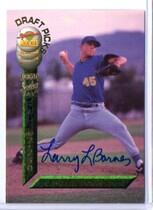 1994 Signature Rookies Draft Picks Signatures #57 Larry Barnes