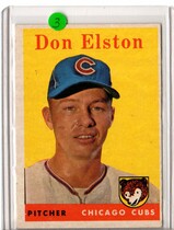 1958 Topps Base Set #363 Don Elston