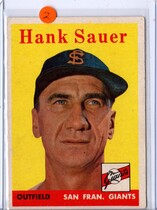 1958 Topps Base Set #378 Hank Sauer