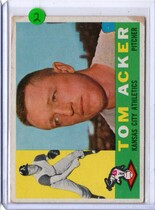 1960 Topps Base Set #274 Tom Acker