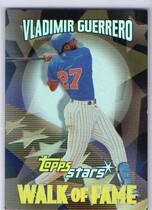 2000 Topps Stars Walk of Fame #WF11 Vladimir Guerrero
