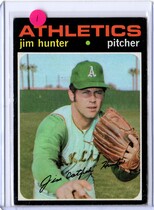 1971 Topps Base Set #45 Jim Hunter